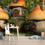 Fairy mushroom cottage