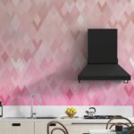 Pink Abstract Design Wallpaper
