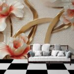 3D Flower Murals