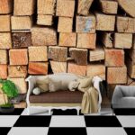 Cut Down Wooden Blocks