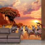 Savanna Zebras