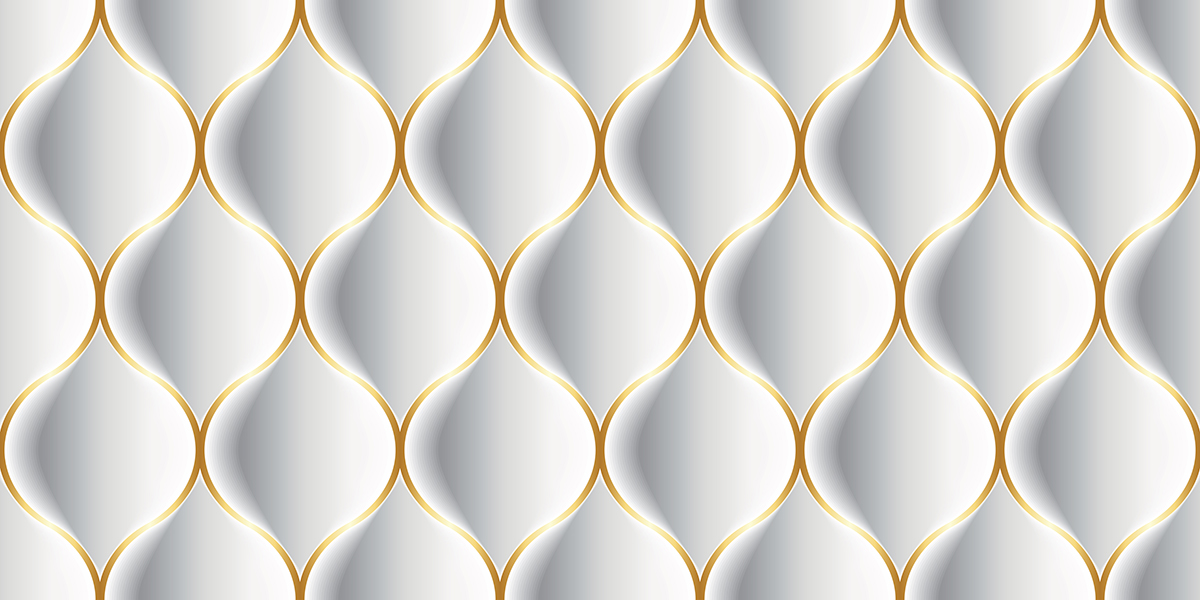 A white and gold pattern