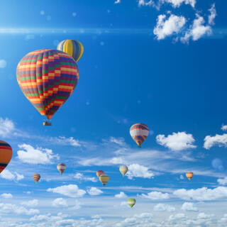 Hot Air Balloon Wallpaper for Walls