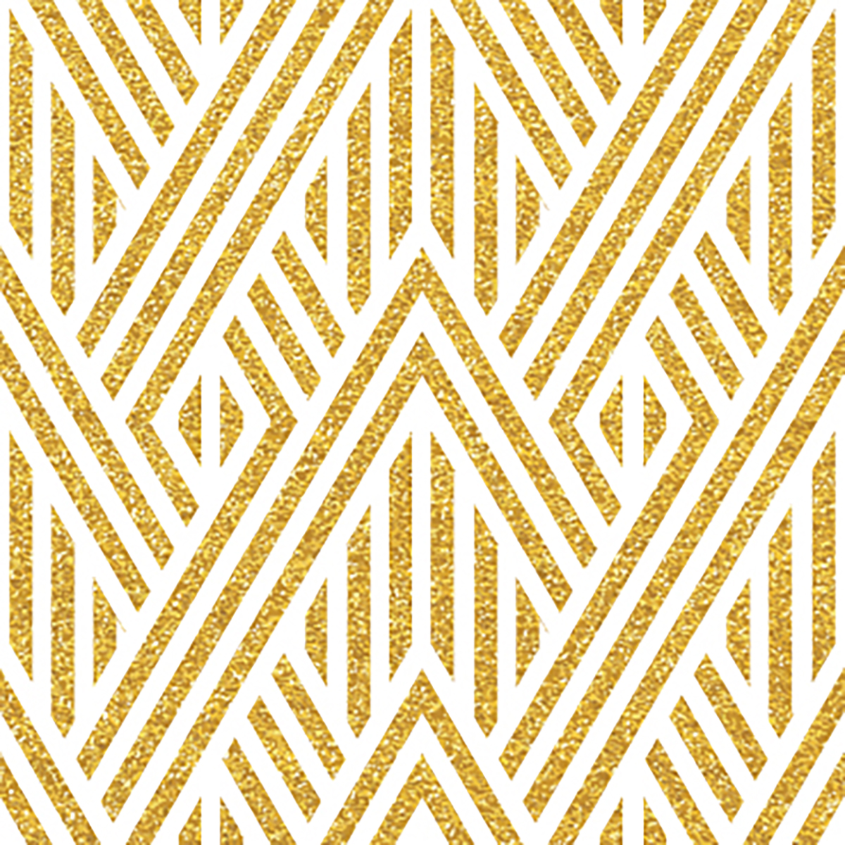 A pattern of gold and white lines