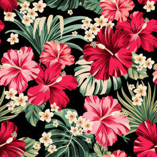 3D Exotic Colorful Flowers Wallpaper for Wall