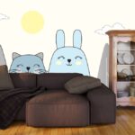 Cute Cartoon Wallpaper for Nursery Wall