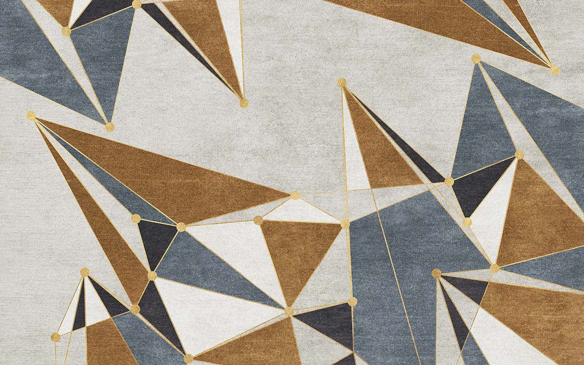 A close up of a carpet theme