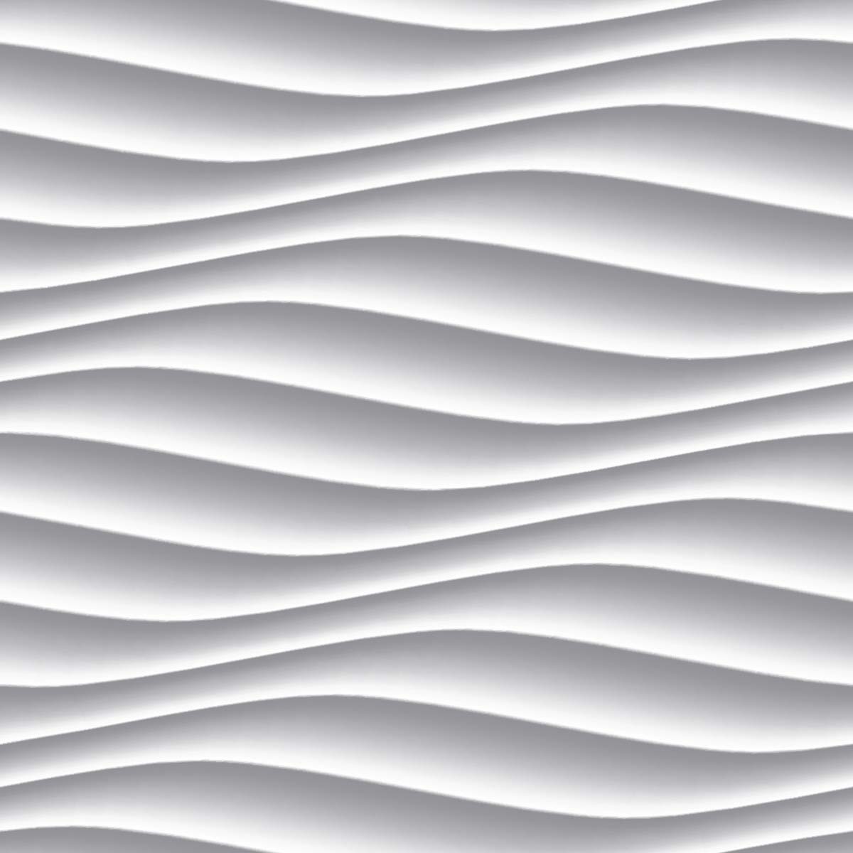 A white and grey wavy pattern
