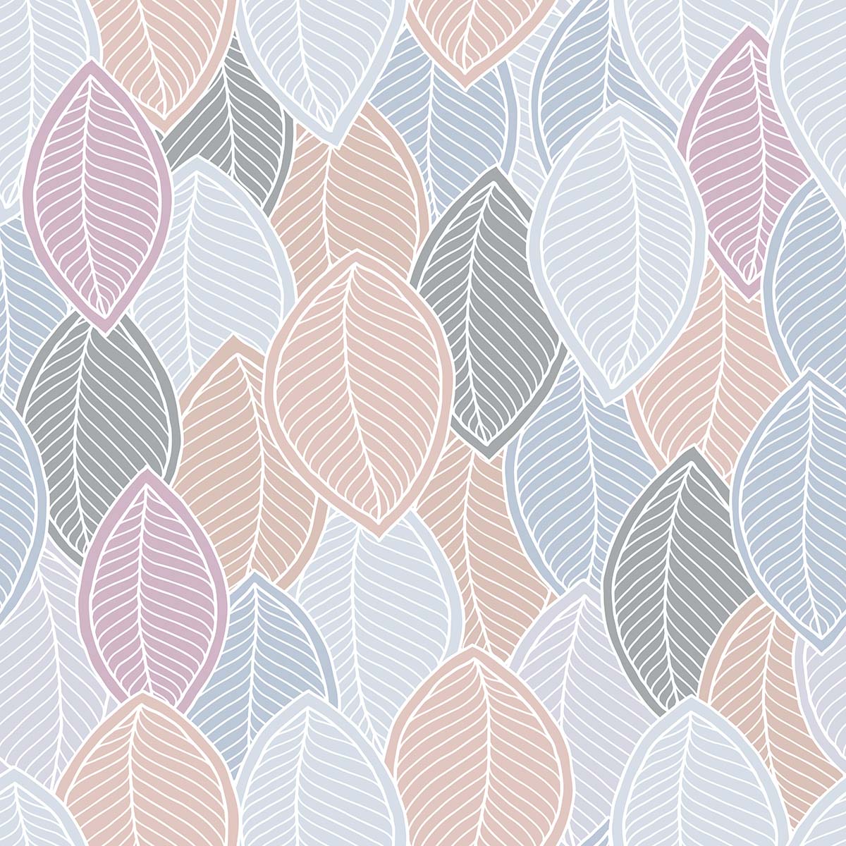 A pattern of leaves