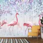 Pink Flamingo Wallpaper for Walls