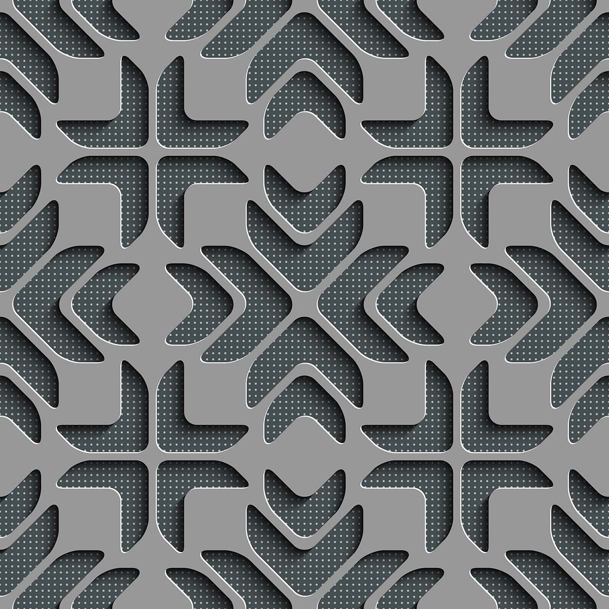 A grey and white pattern