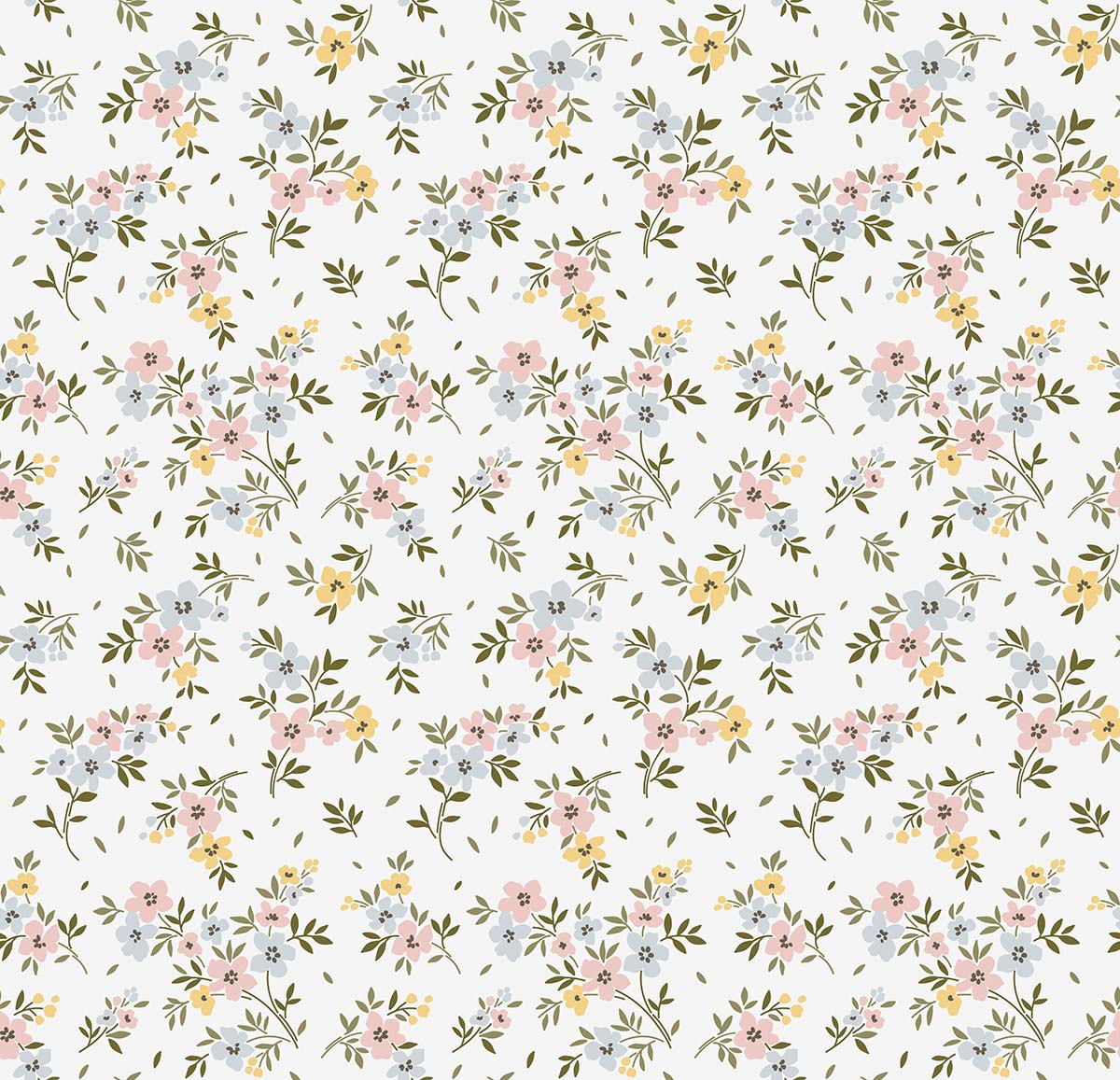 A pattern of small flowers