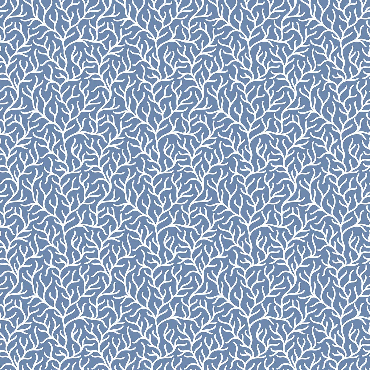 A blue and white pattern