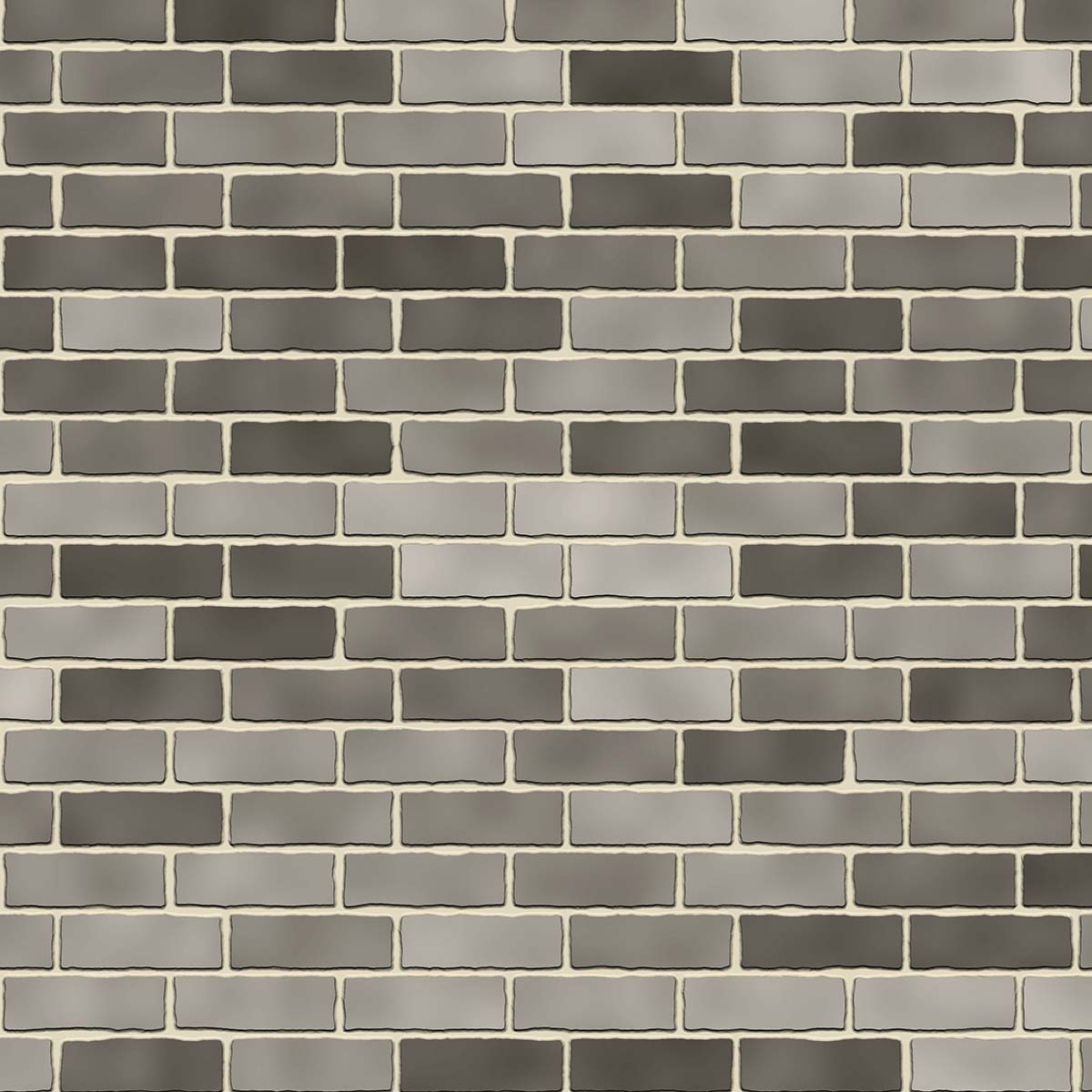 A wall of gray bricks