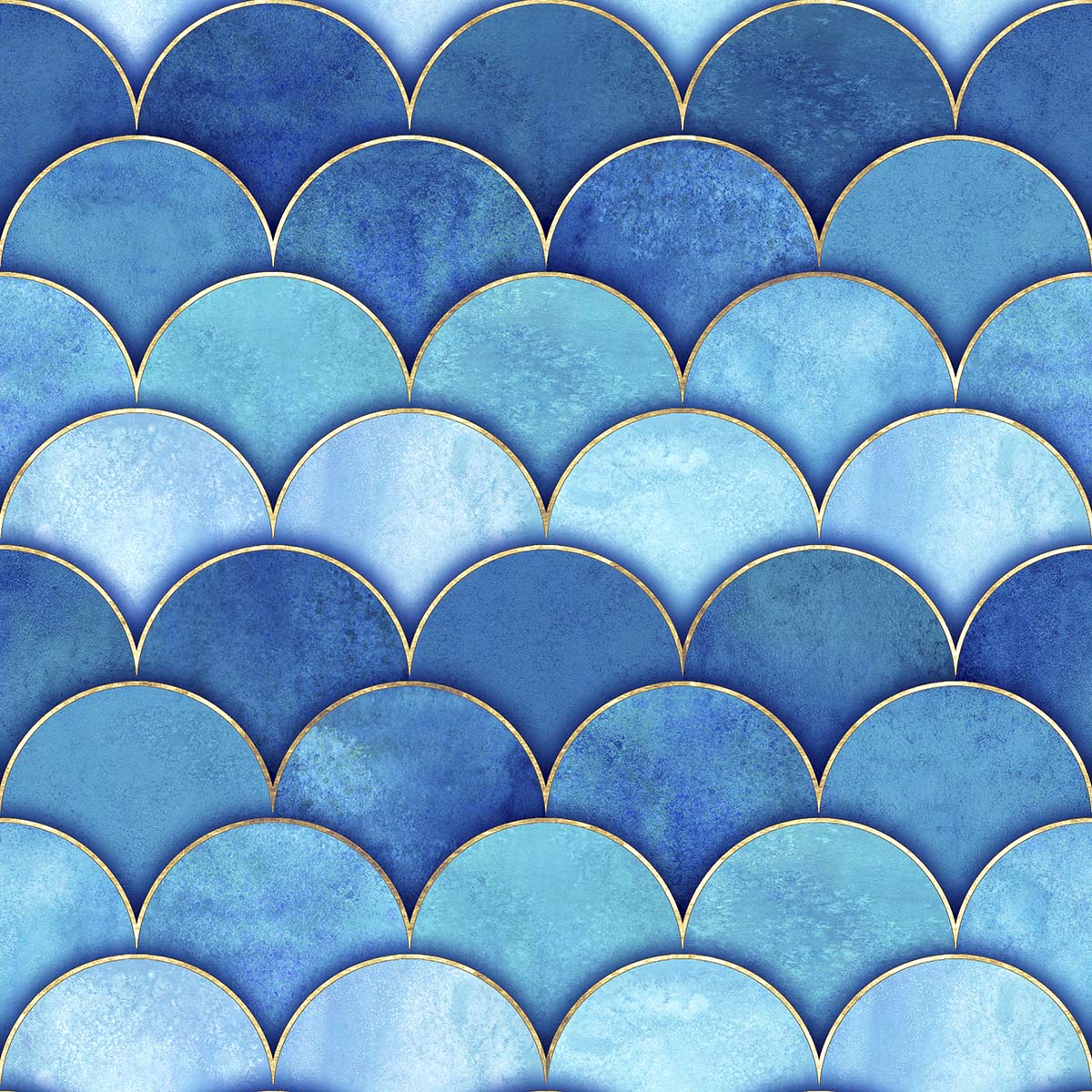 A blue and white pattern