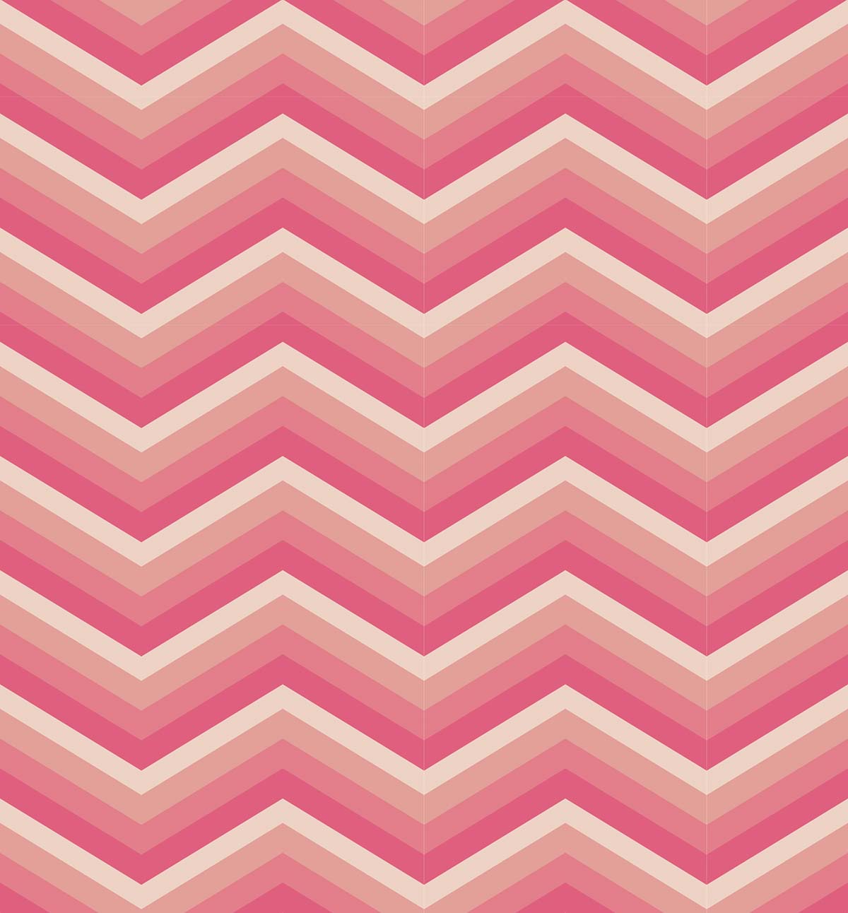 A pink and white chevron pattern