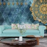 Gold Damask Wallpaper