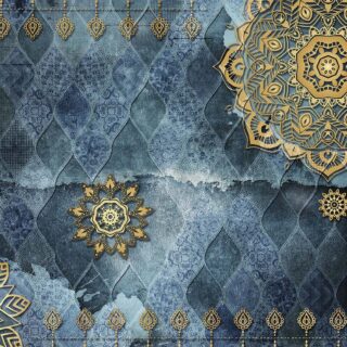 Gold Damask Wallpaper