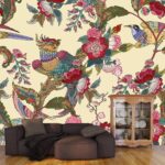 Chinoiserie Art Wallpaper for Wall