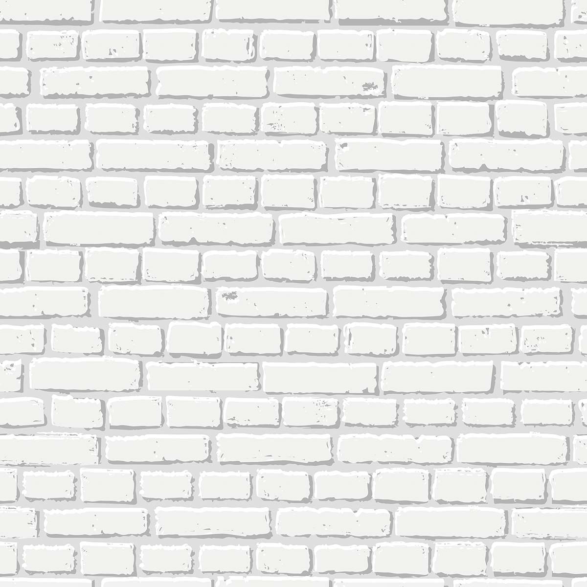 A white brick wall with many bricks