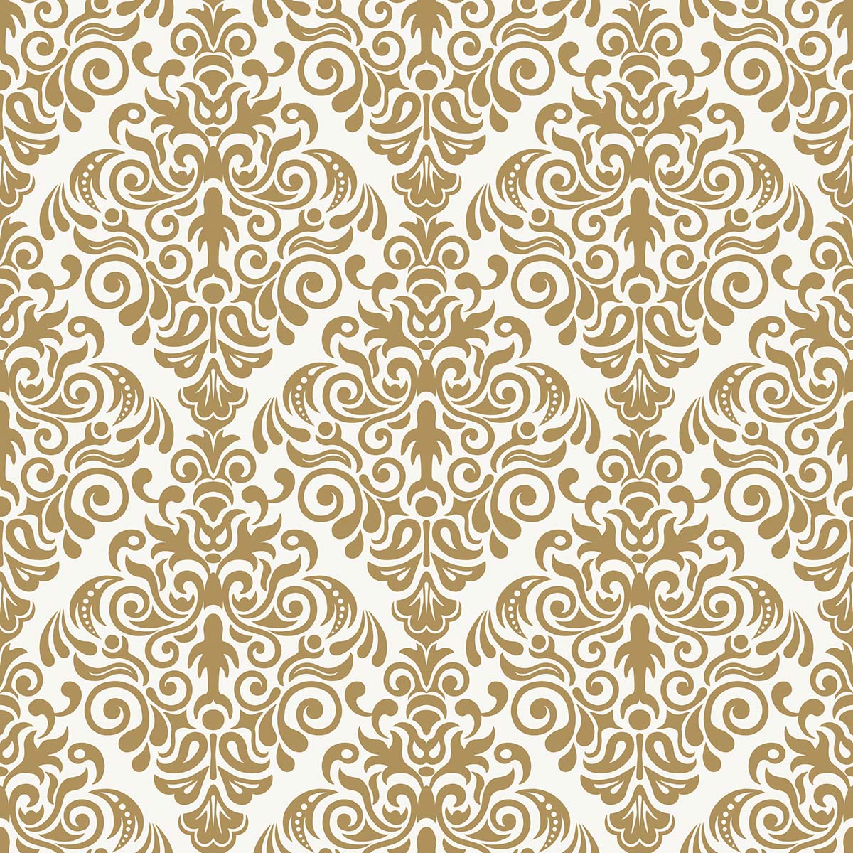 A pattern of gold and white swirls