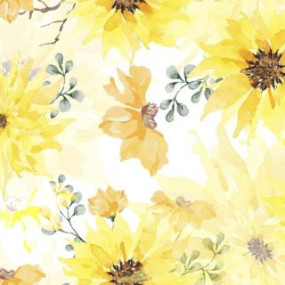 Yellow Flower Wallpaper for Walls