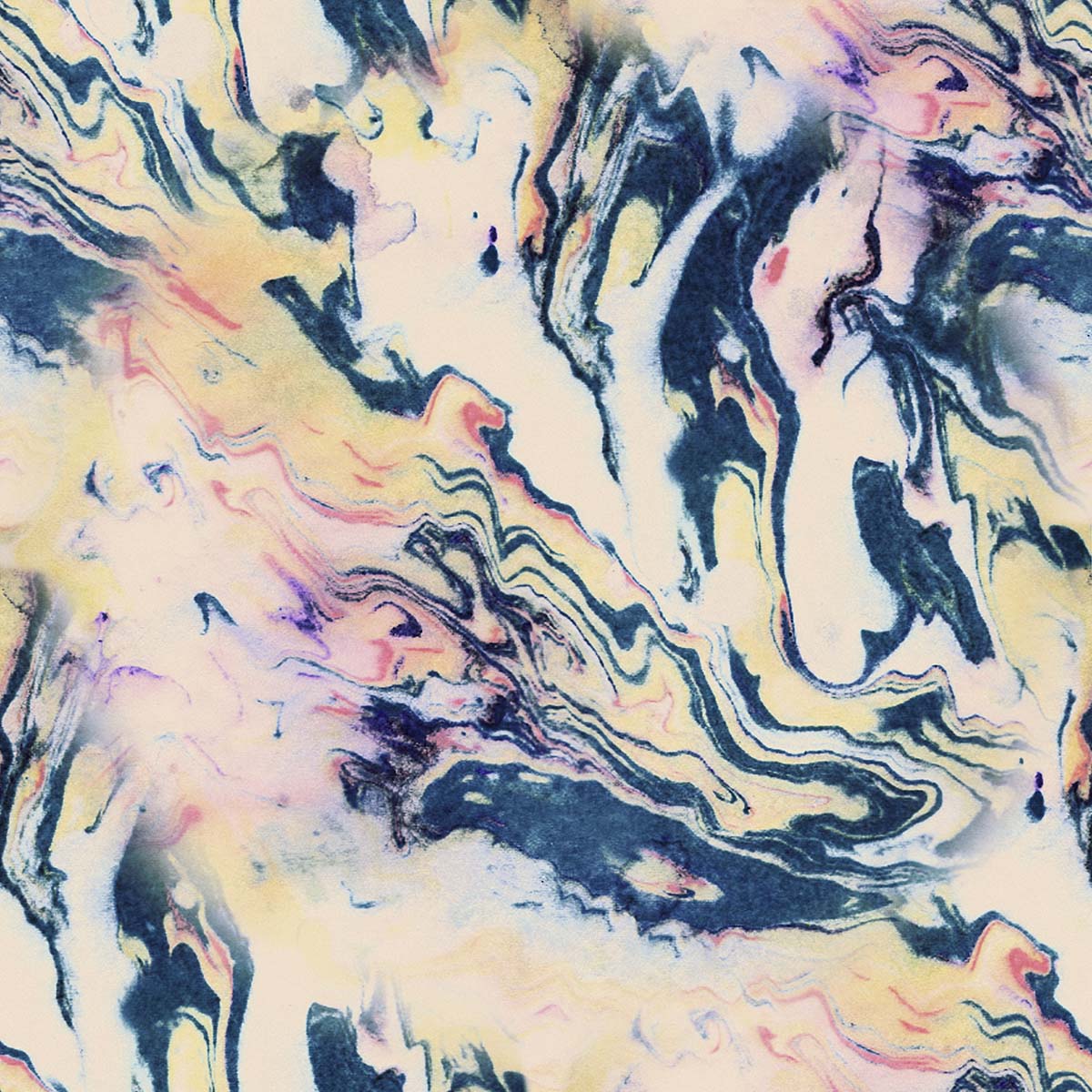 A colorful swirls on paper