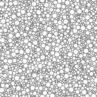 Black and White Circle Wallpaper for Home
