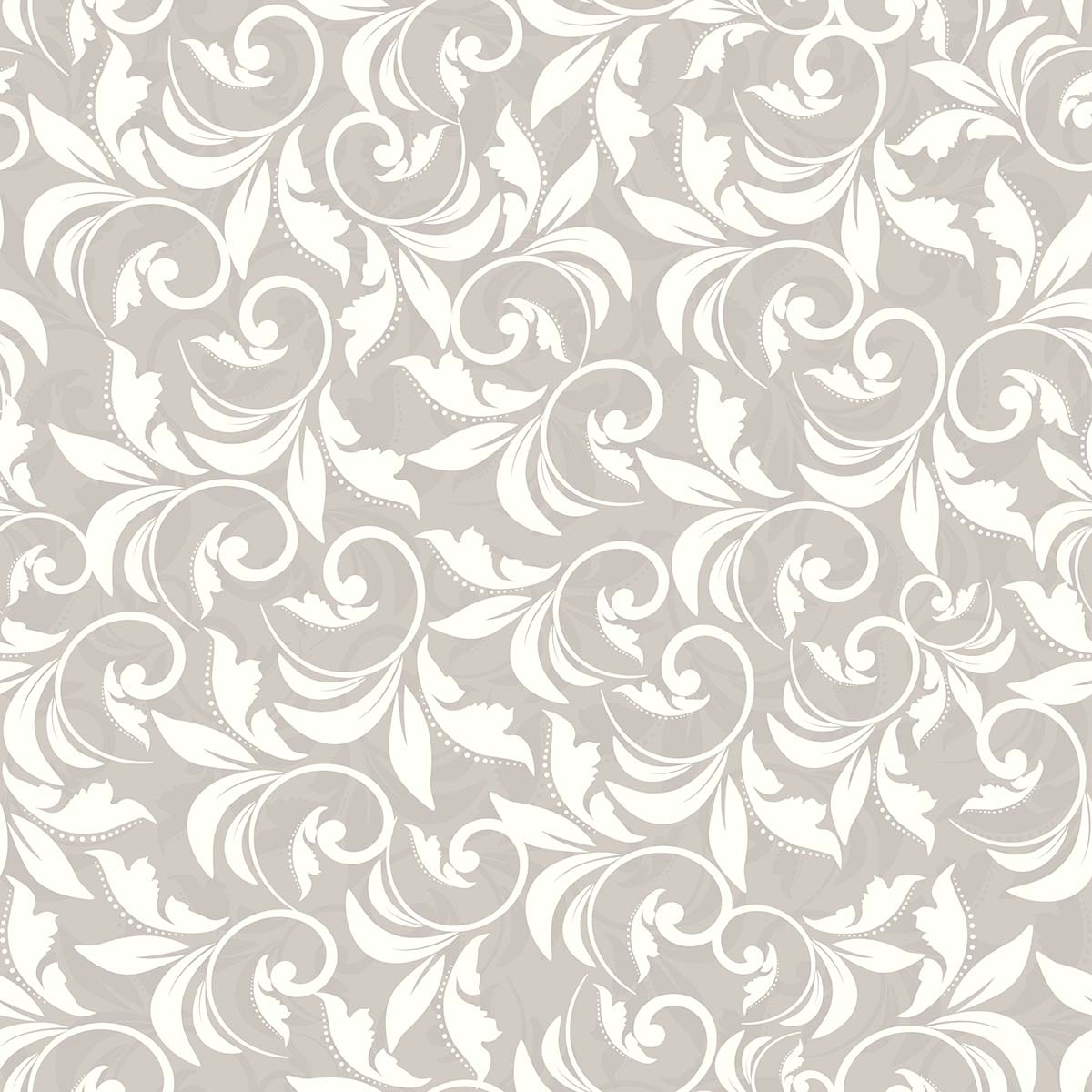 A pattern of white and gray swirls