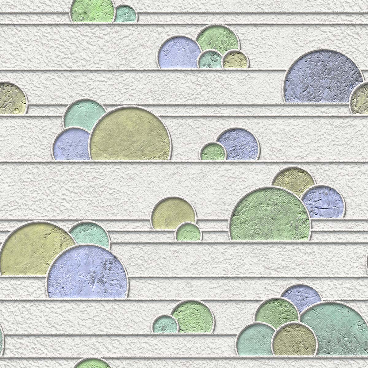 A wallpaper with circles and lines
