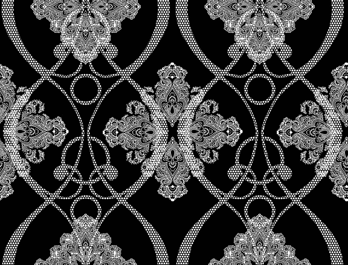 A black and white pattern