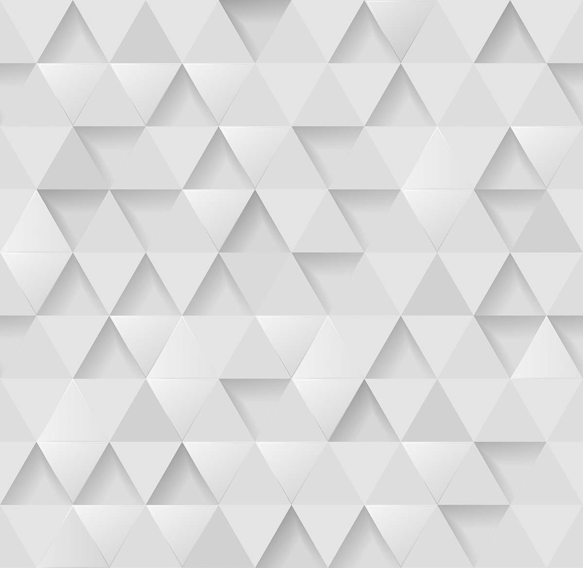 A white triangle pattern