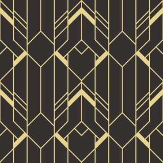 Black and Gold Pattern Wallpaper