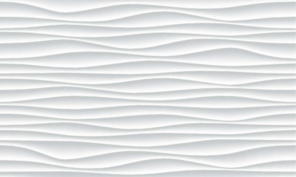 A white surface with wavy lines