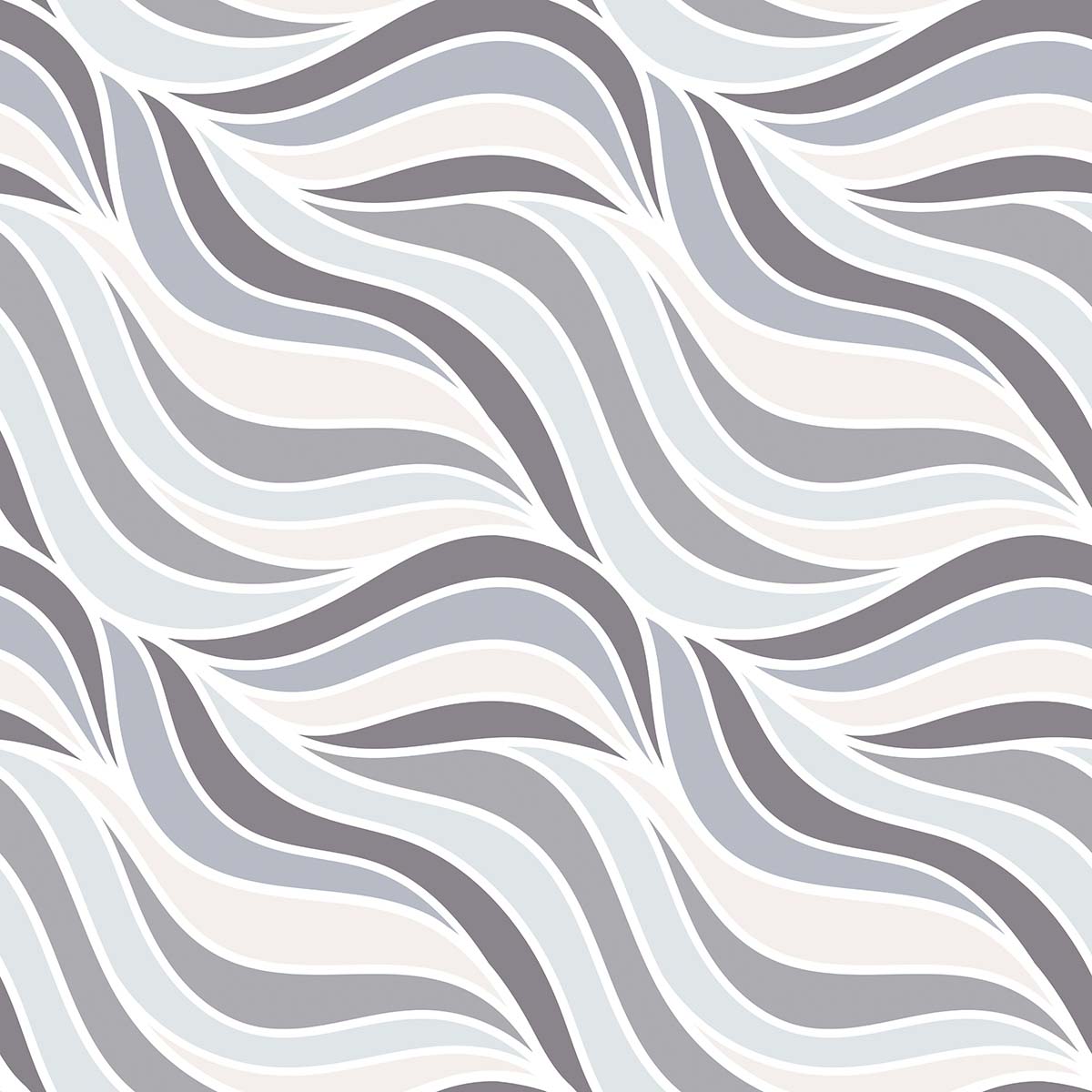 A pattern of wavy lines