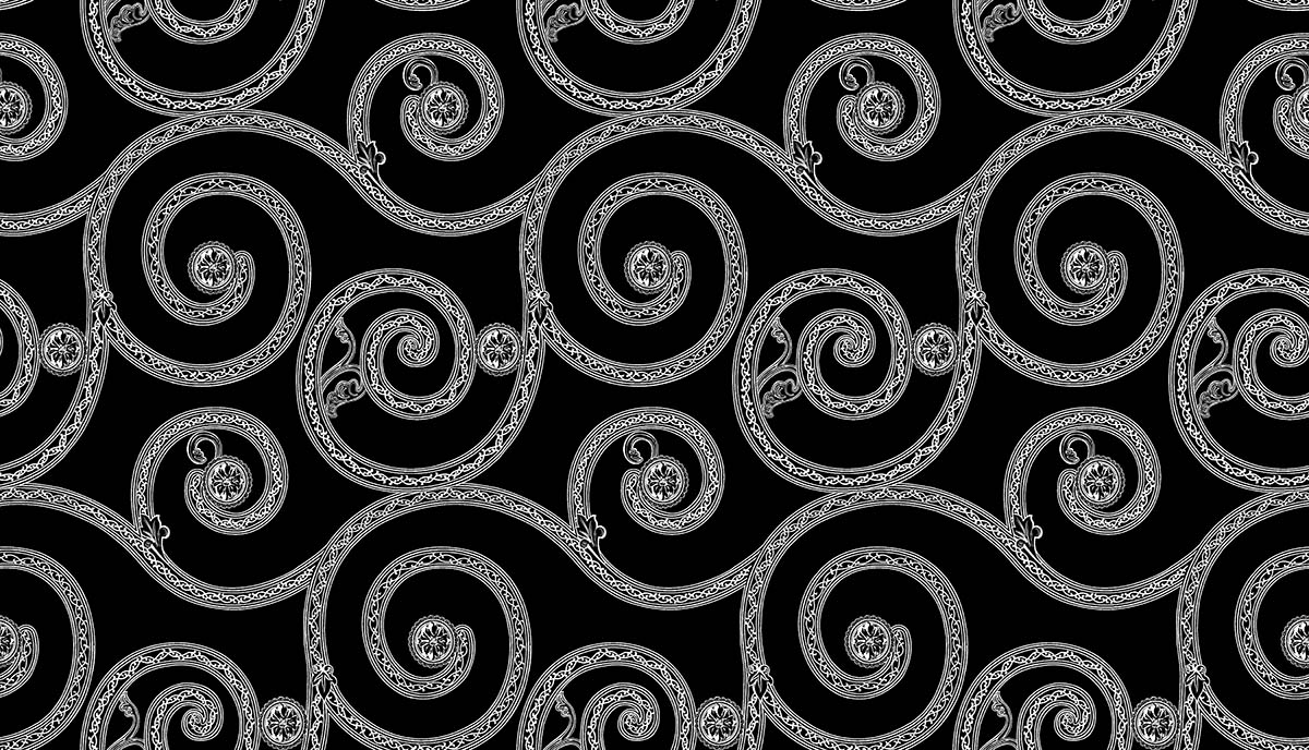 A black and white pattern