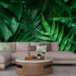 Beautiful Green Leaf Wallpaper for Walls