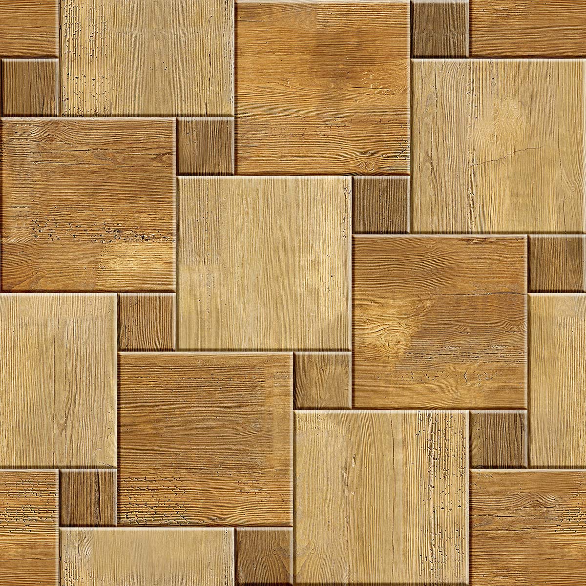 Wood Tile Wallpaper