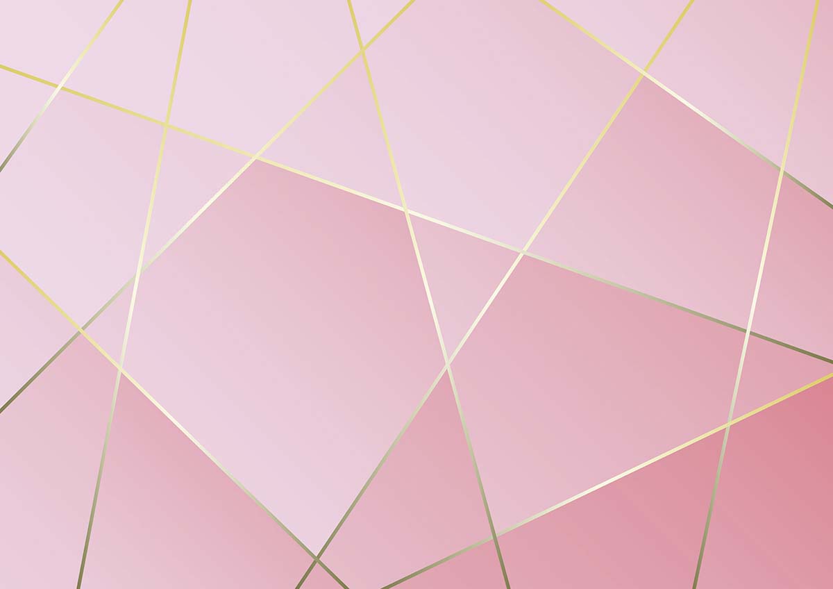 A pink and gold background