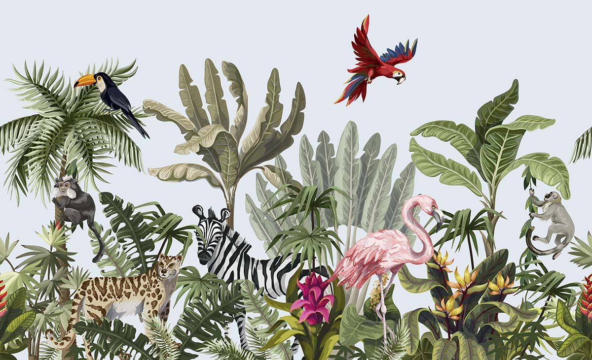 Animals and Jungle Wallpaper for Walls