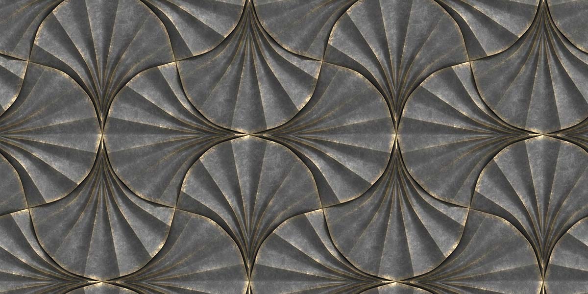 3D Geometric Print Wallpaper for Wall