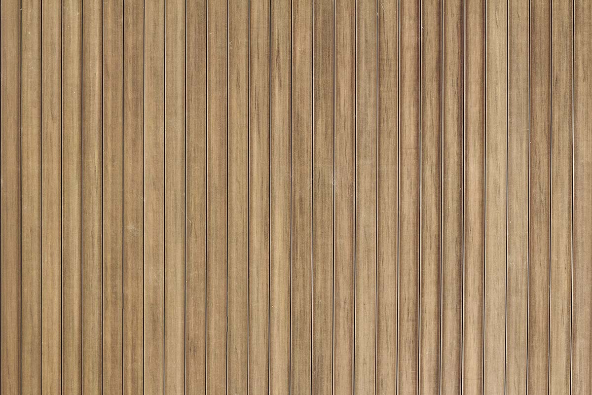 A close-up of a wood panel