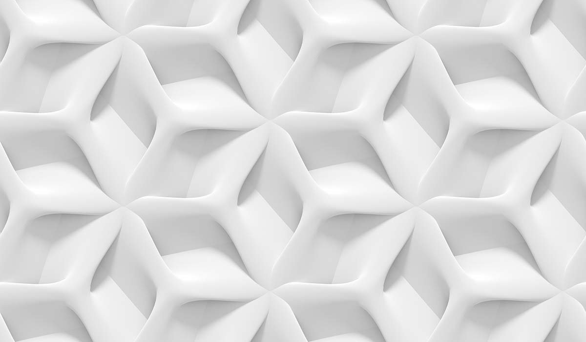 A white surface with a pattern