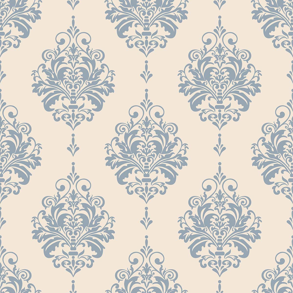 A wallpaper with blue and white pattern
