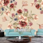 Vintage Floral Wallpaper for Wall