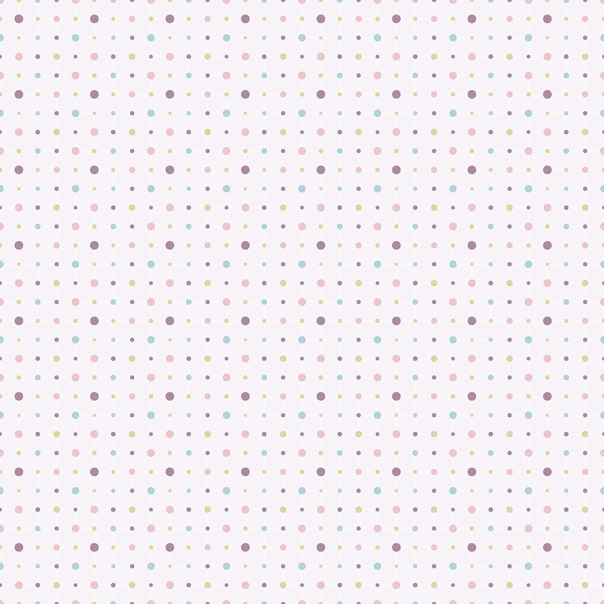 A pattern of colorful dots