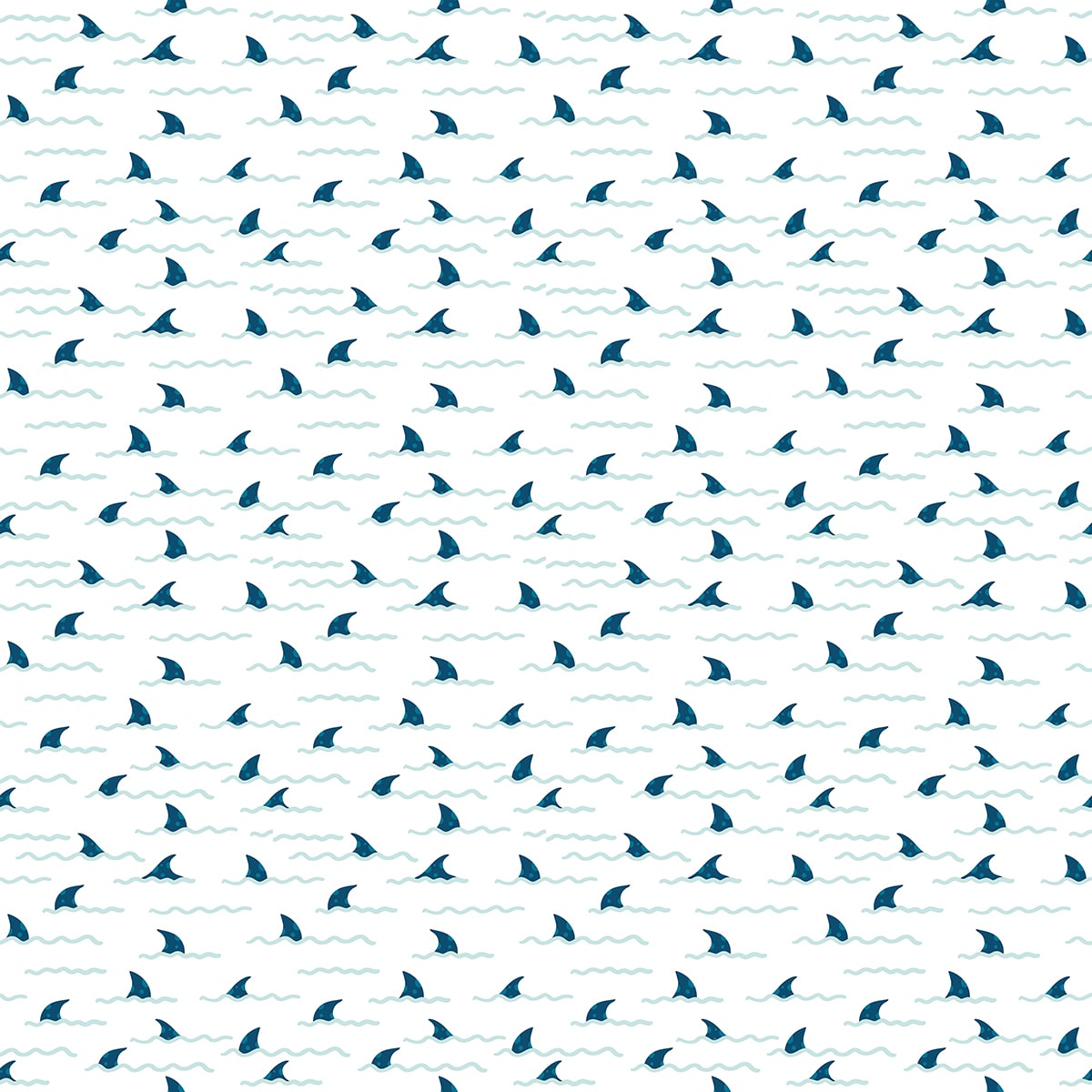 A pattern of blue fish fin in water
