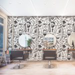 Barber Shop Wallpaper for Walls